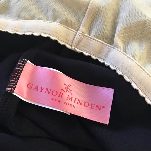 Gaynor Minden Petite Ruffle Leotard Black - Picture 6 of 7